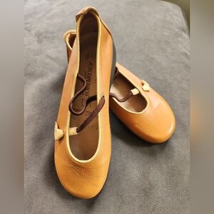 Arcopedico Vitoria Mary Jane Style Leather Ballet Flats, EU 39